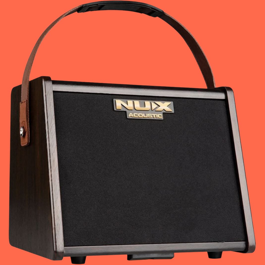 NU-X AC25 Stageman 2-Channel, 25W Battery Operated Acoustic Amplifier