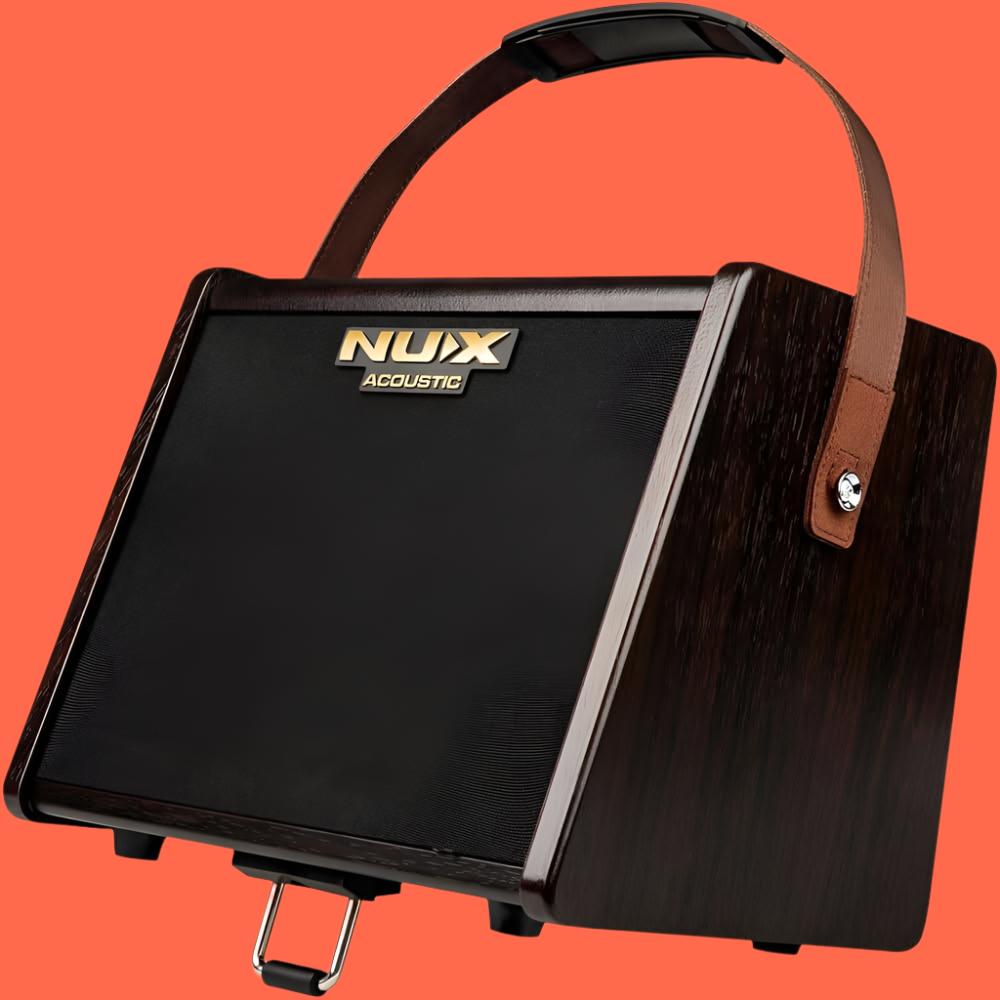 NU-X AC25 Stageman 2-Channel, 25W Battery Operated Acoustic Amplifier