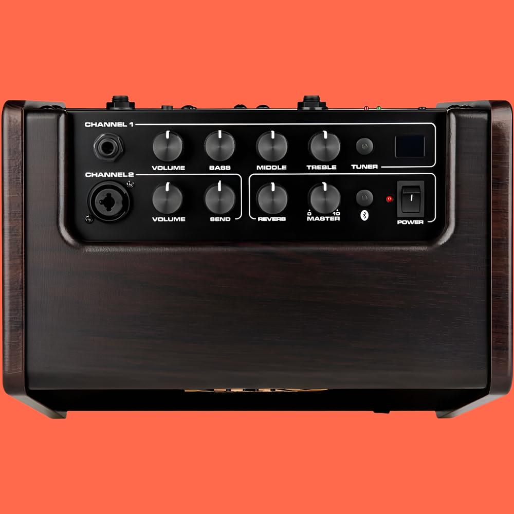 NU-X AC25 Stageman 2-Channel, 25W Battery Operated Acoustic Amplifier