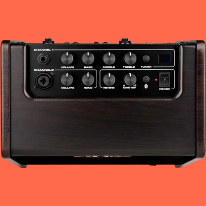 NU-X AC25 Stageman 2-Channel, 25W Battery Operated Acoustic Amplifier