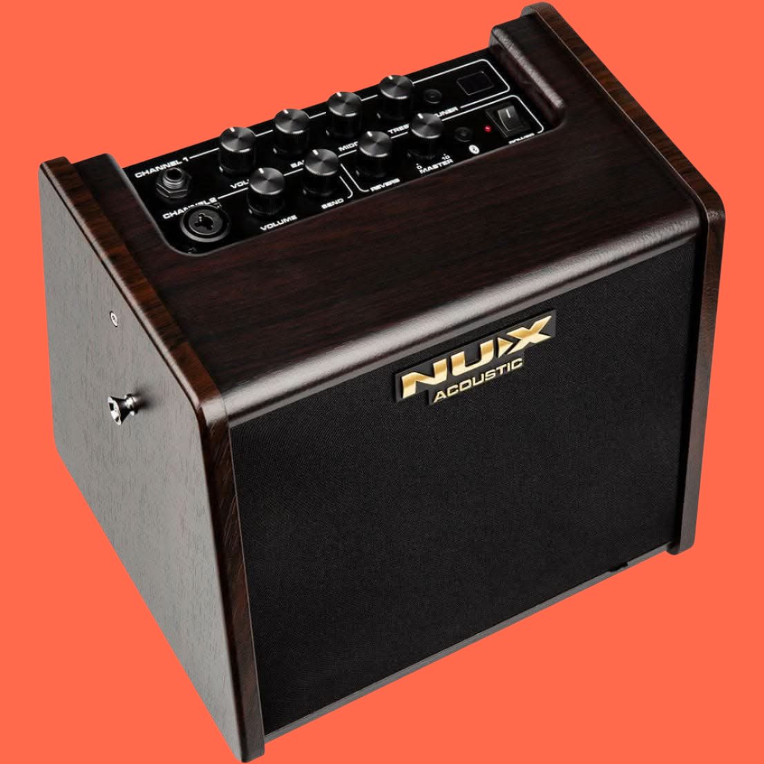 NU-X AC25 Stageman 2-Channel, 25W Battery Operated Acoustic Amplifier