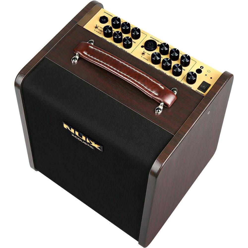 NU-X Stageman II Charge, 80W Battery Powered Acoustic Guitar Amplifier with Digital FX NU-X Products Acoustic Amps