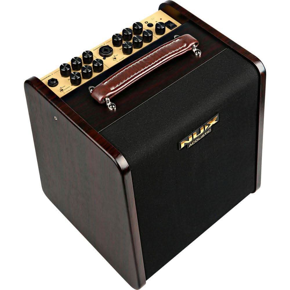 NU-X Stageman II Charge, 80W Battery Powered Acoustic Guitar Amplifier with Digital FX NU-X Products Acoustic Amps
