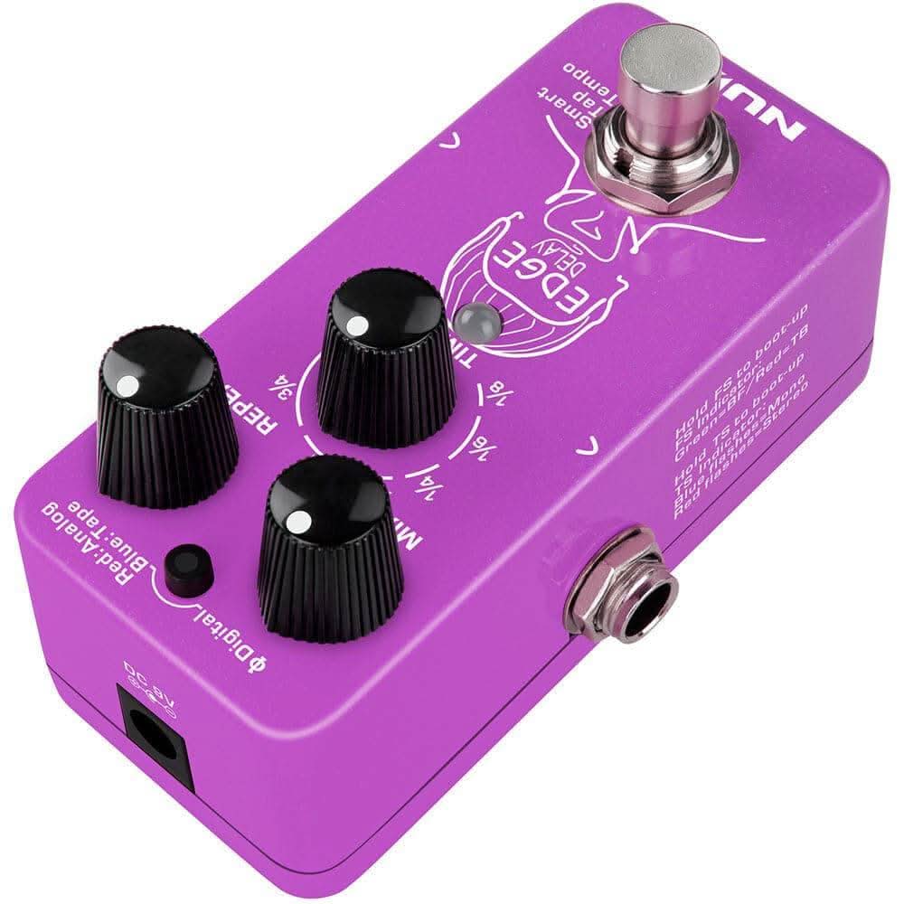 NU-X Mini Core Series "Edge" 3-Mode Delay Effects Pedal NU-X Products Effects Pedals