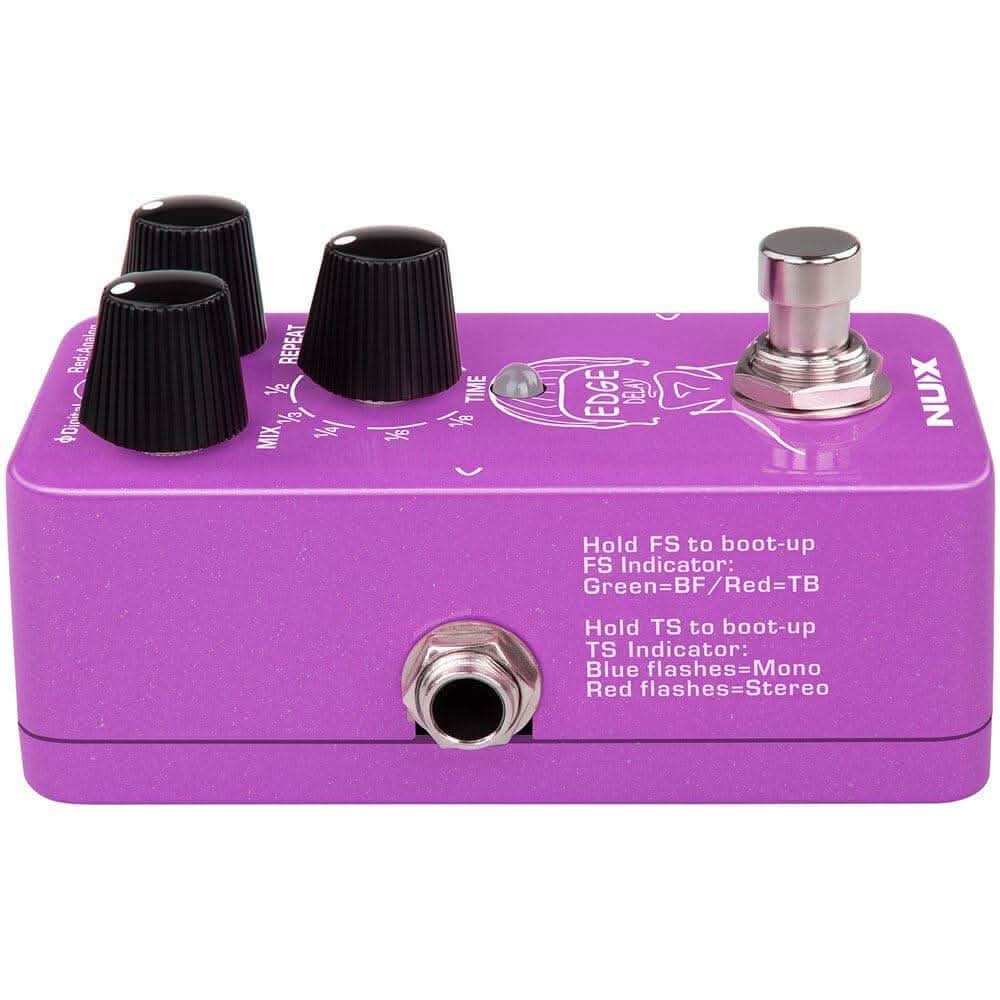 NU-X Mini Core Series "Edge" 3-Mode Delay Effects Pedal NU-X Products Effects Pedals