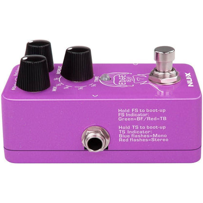 NU-X Mini Core Series "Edge" 3-Mode Delay Effects Pedal NU-X Products Effects Pedals