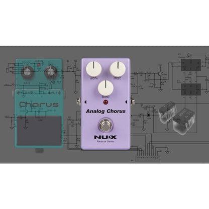 NU-X Reissue Series Analog Chorus Effects Pedal NU-X Products Effects Pedals