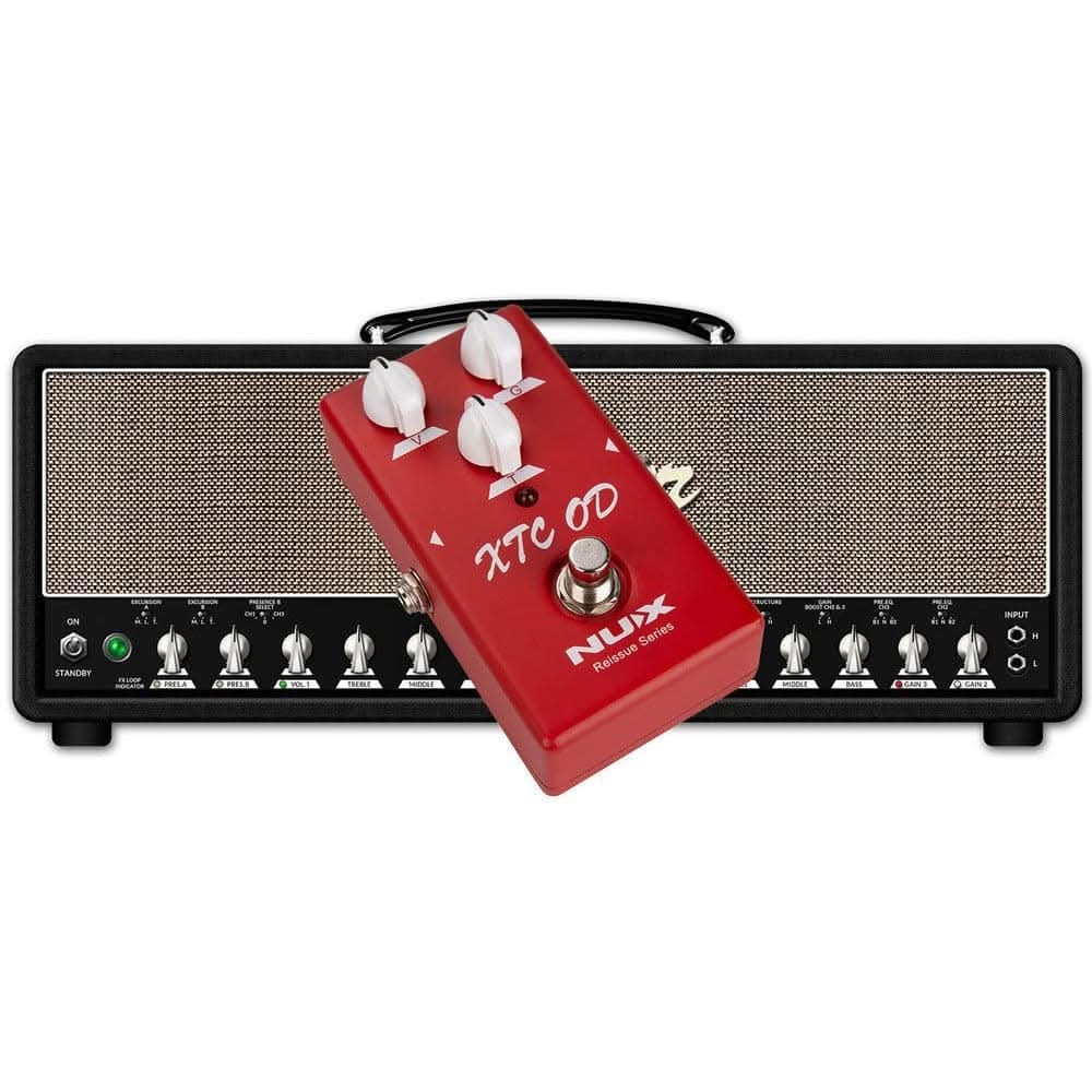 NU-X Reissue Series XTC Ovedrive Effects Pedal NU-X Products Effects Pedals