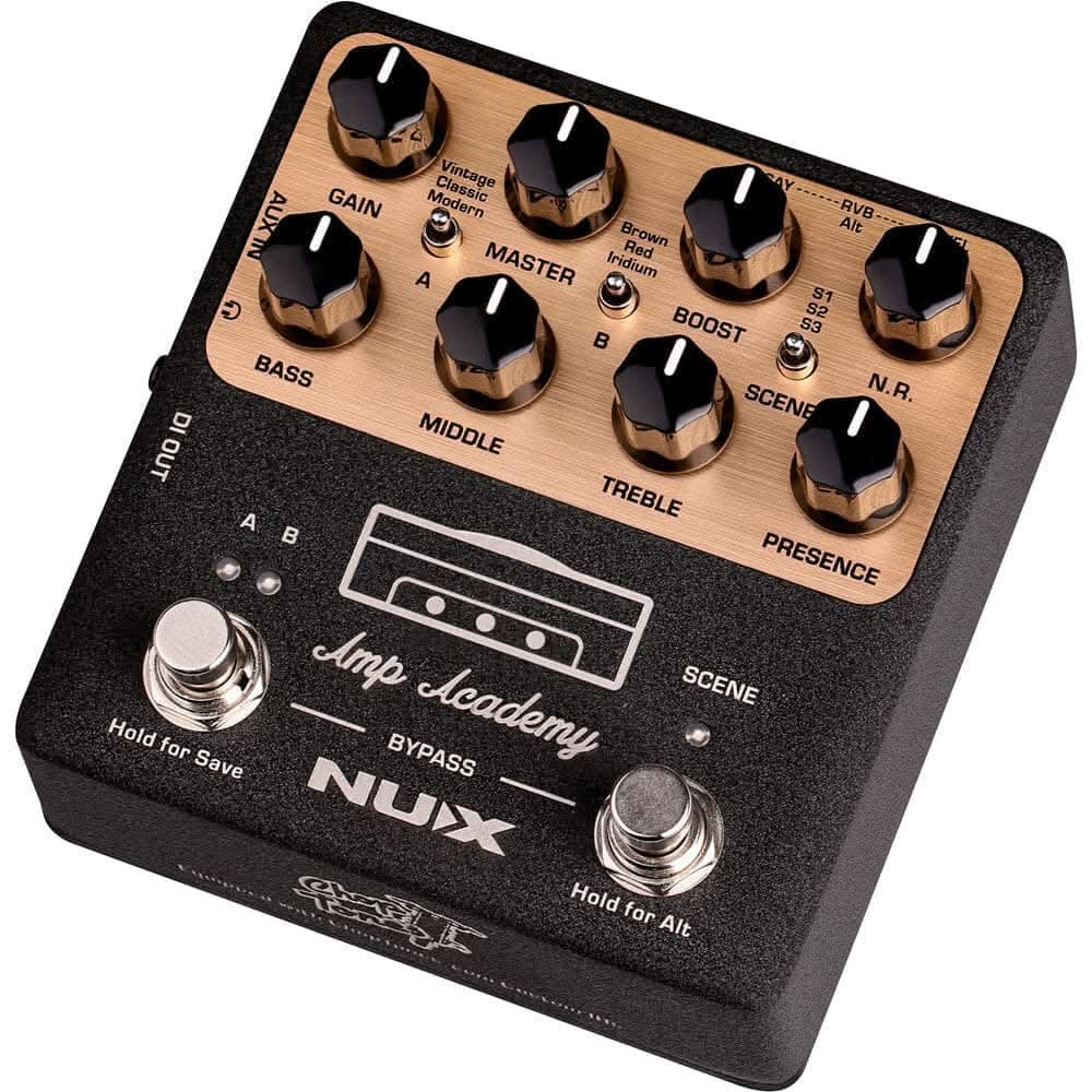 NU-X Verdugo Series Amp Academy Amplifier Modeling Pedal - GIG Guitars