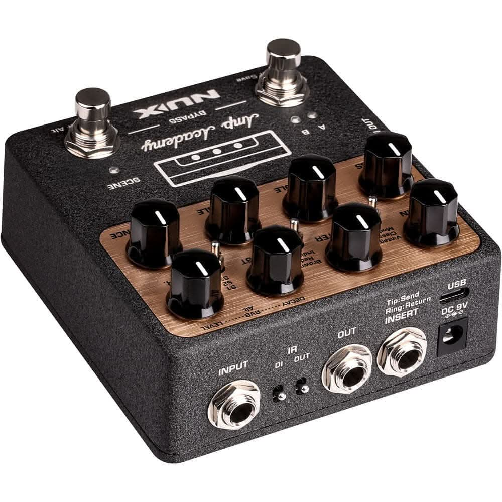 NU-X Verdugo Series Amp Academy Amplifier Modeling Pedal - GIG Guitars