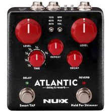 NU-X Verdugo Series Atlantic Multi Delay & Reverb Effects Pedal NU-X Products 2