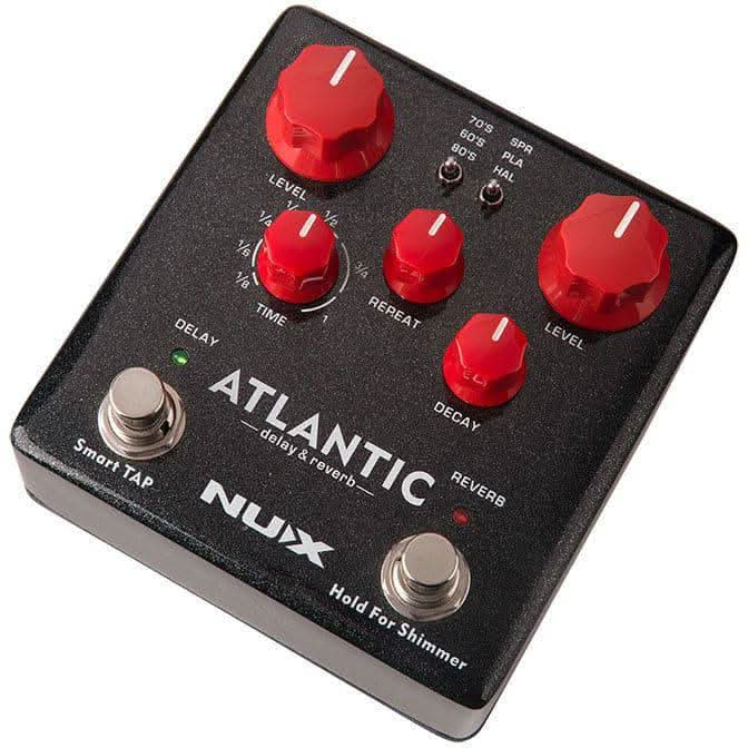 NU-X Verdugo Series Atlantic Multi Delay & Reverb Effects Pedal - GIG Guitars