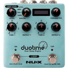 NU-X Verdugo Series Duotime Dual Delay Engine Effects Pedal NU-X Products 1