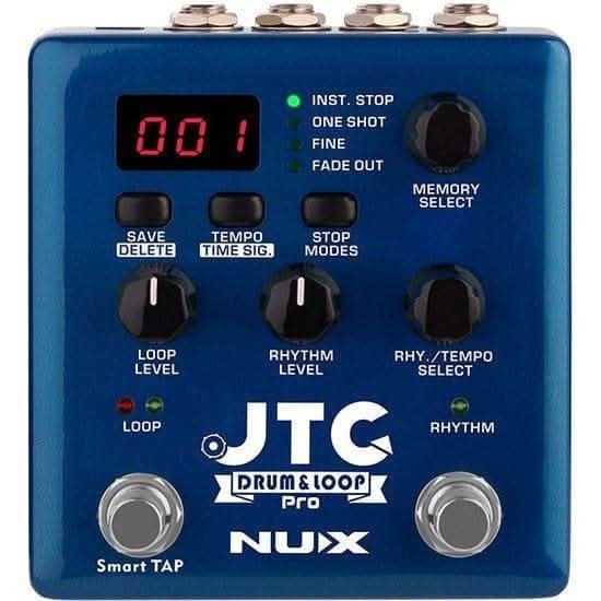 NU-X Verdugo Series JTC Drum & Loop Pro Dual Switch Looper Pedal - GIG Guitars