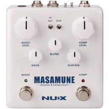 NU-X Verdugo Series Masamune Analog Compressor & Booster Pedal NU-X Products 1