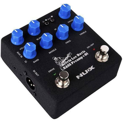 NU-X Verdugo Series "Melvin Lee Davis" Bass Preamp & DI Pedal - GIG Guitars