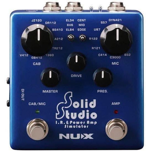 NU-X Verdugo Series Solid Studio IR & Power Amp Simulator - GIG Guitars