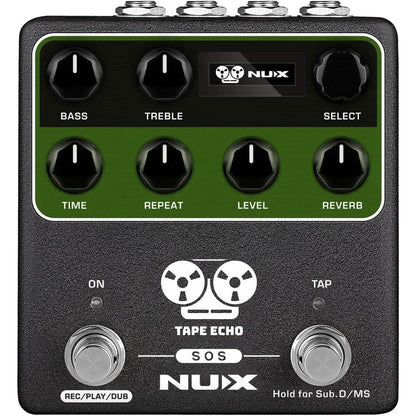 NU-X Verdugo Series Tape Echo Effects Pedal - GIG Guitars