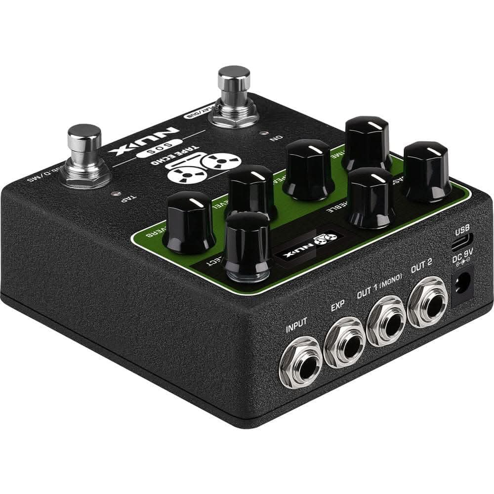 NU-X Verdugo Series Tape Echo Effects Pedal - GIG Guitars