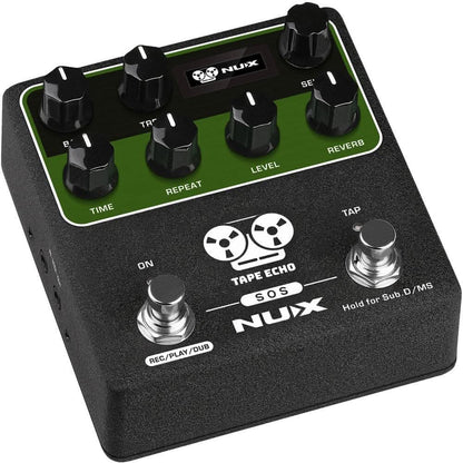 NU-X Verdugo Series Tape Echo Effects Pedal - GIG Guitars