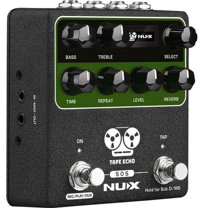 NU-X Verdugo Series Tape Echo Effects Pedal - GIG Guitars