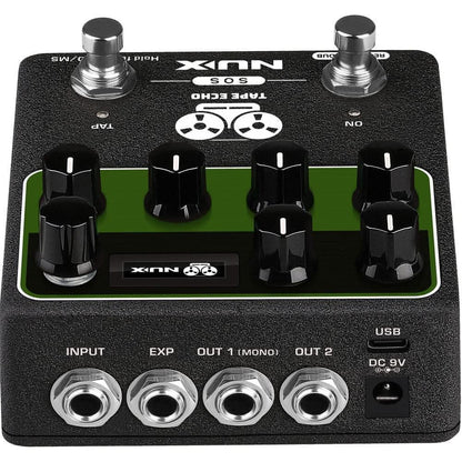 NU-X Verdugo Series Tape Echo Effects Pedal - GIG Guitars