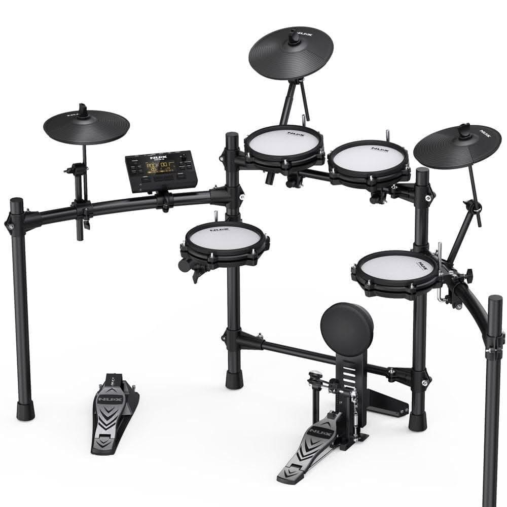 NU-X DM210 Portable 8-Piece Electronic Drum Kit with All Mesh Heads - GIG Guitars