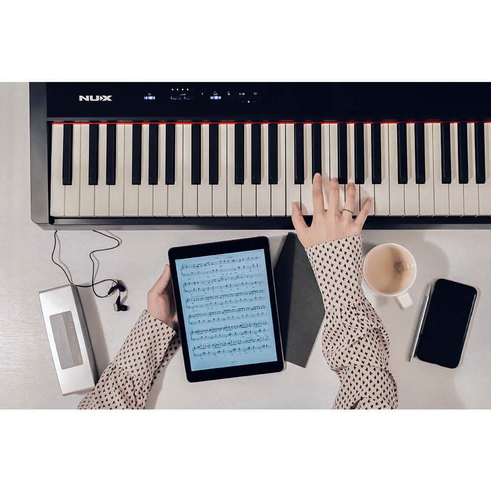 NU-X NPK-10 Portable 88-Key Digital Piano in Black NU-X Products Electric Piano