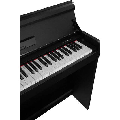 NU-X WK310 Upright 88-Key Digital Piano with Flip-Top in Black Finish NU-X Products Electric Piano