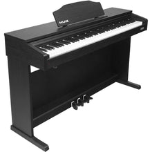 NU-X WK400 Upright 88-Key Digital Piano with Slide-Top in Black Finish NU-X Products Electric Piano