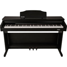 NU-X WK520 Upright 88-Key Digital Piano with Slide-Top in Dark Wood Finish NU-X Products Electric Piano