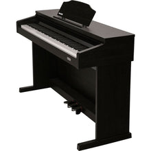 NU-X WK520 Upright 88-Key Digital Piano with Slide-Top in Dark Wood Finish NU-X Products Electric Piano