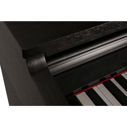 NU-X WK520 Upright 88-Key Digital Piano with Slide-Top in Dark Wood Finish NU-X Products Electric Piano