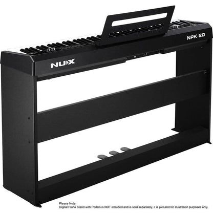 NU-X NPK-20 Portable 88-Key Digital Piano in Black NU-X Products Keyboard