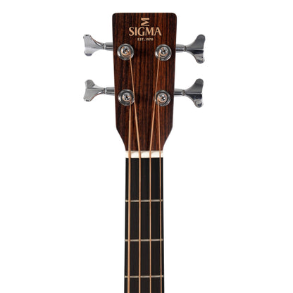 Sigma BMC-15E – All-Mahogany Acoustic Bass with Cutaway & Case