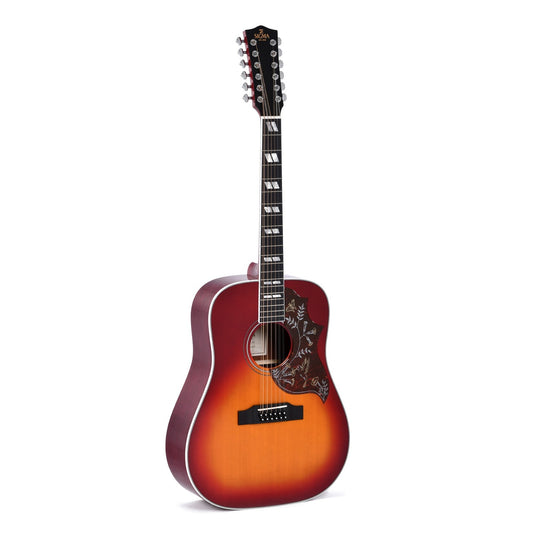 Sigma DM12-SG5 – 12-String Dreadnought in Vintage Cherry Sunburst