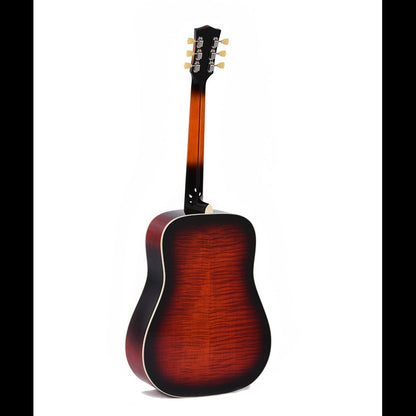 Sigma DA‑SG7 – Short‑Scale Dreadnought Acoustic‑Electric Guitar (Vintage Sunburst)