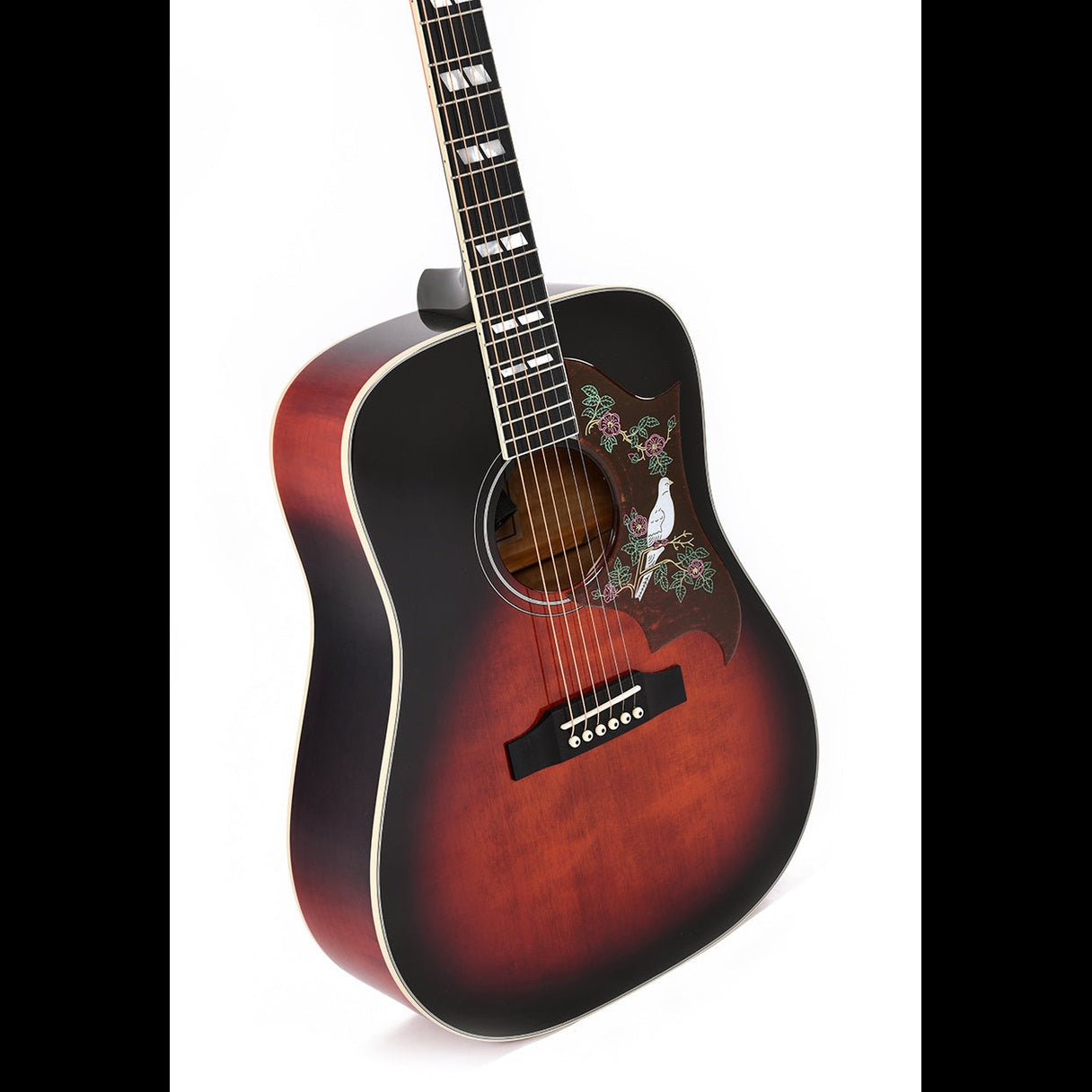 Sigma DA‑SG7 – Short‑Scale Dreadnought Acoustic‑Electric Guitar (Vintage Sunburst)