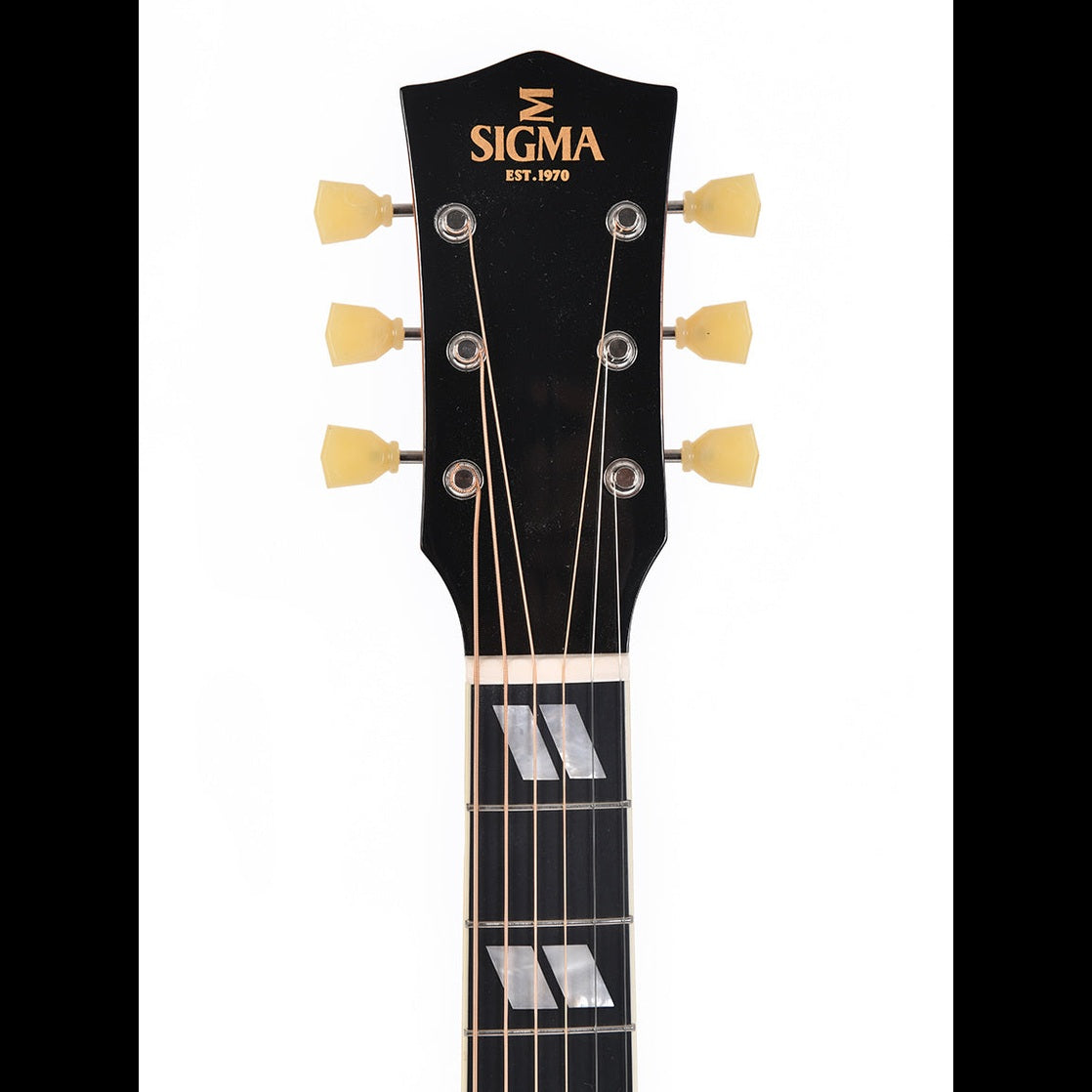 Sigma DA‑SG7 – Short‑Scale Dreadnought Acoustic‑Electric Guitar (Vintage Sunburst)