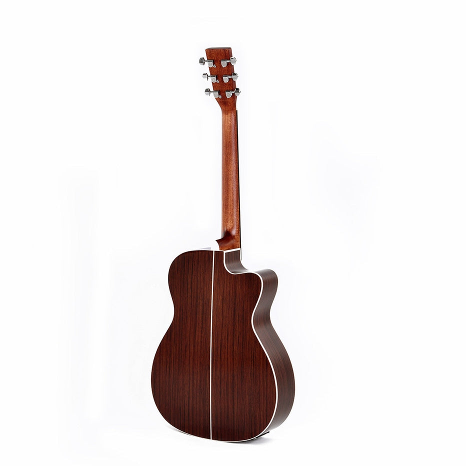 Sigma OMTC-1EL-SB – Left-Handed Cutaway OM Acoustic-Electric
