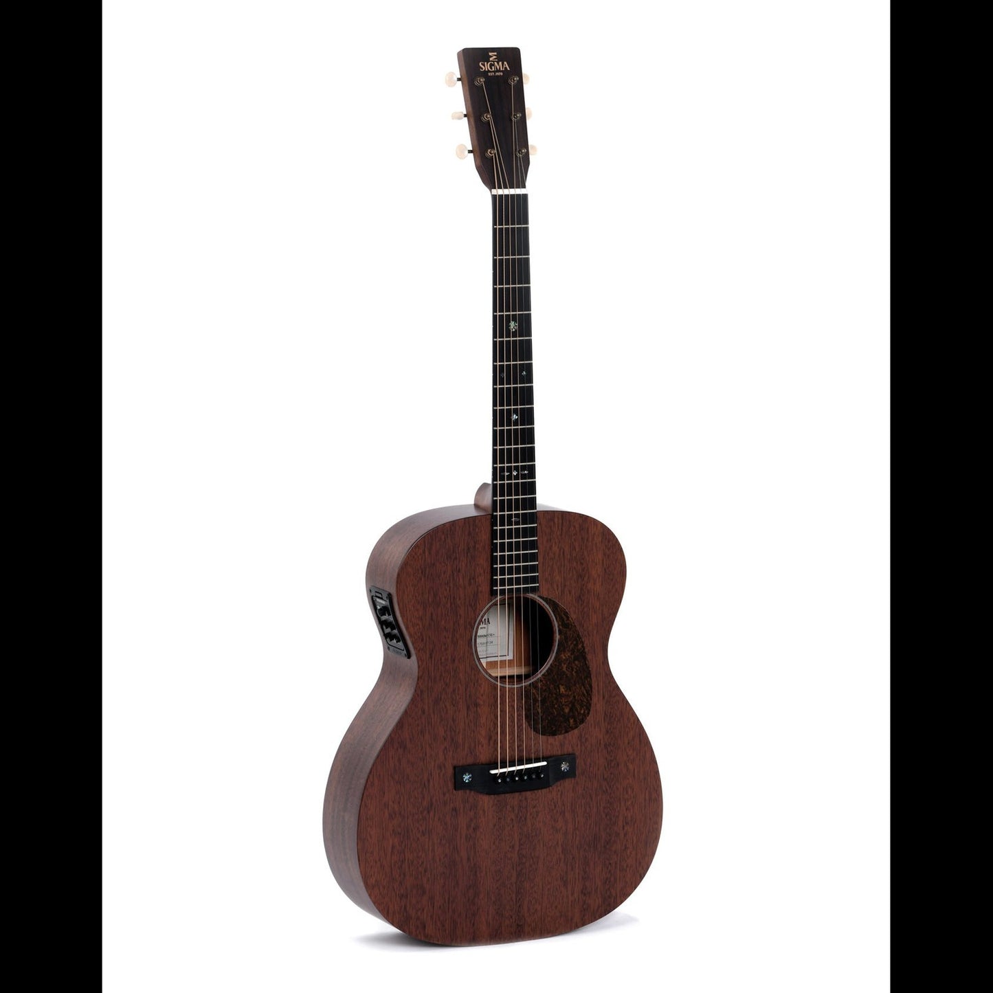 Sigma S000M-15E – 000‑Size All‑Solid Mahogany Acoustic‑Electric Guitar
