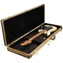 On Stage Hardshell Electric Guitar Case in Tweed On Stage 