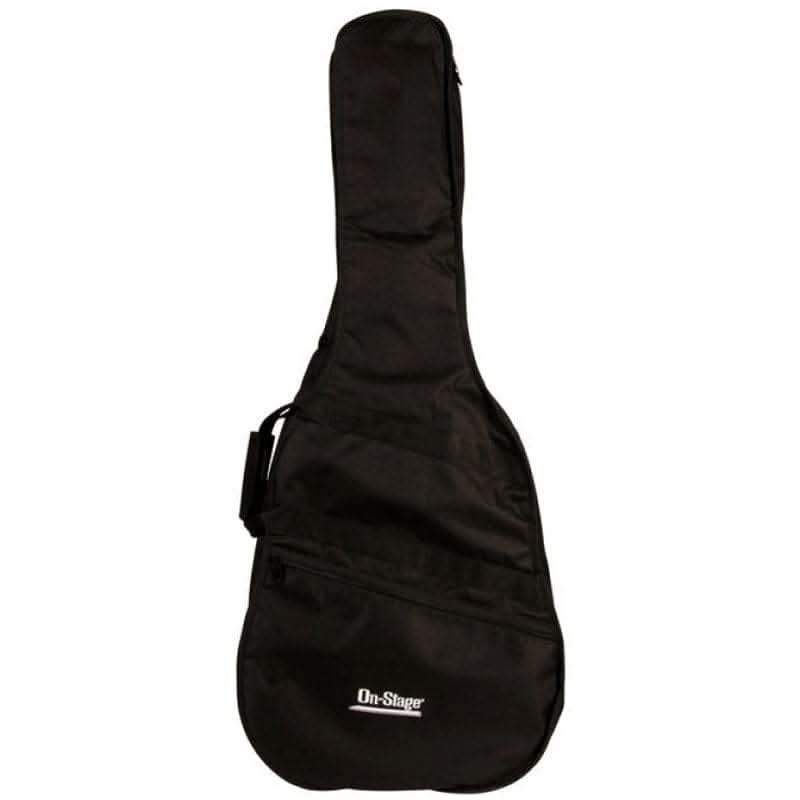 On Stage Economy Acoustic Guitar Bag in Black On Stage Gig Bag