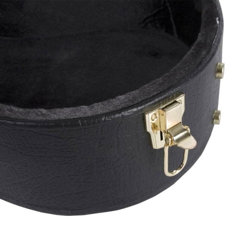 On Stage Hardshell Jumbo Acoustic Guitar Case in Black On Stage Hard Cases