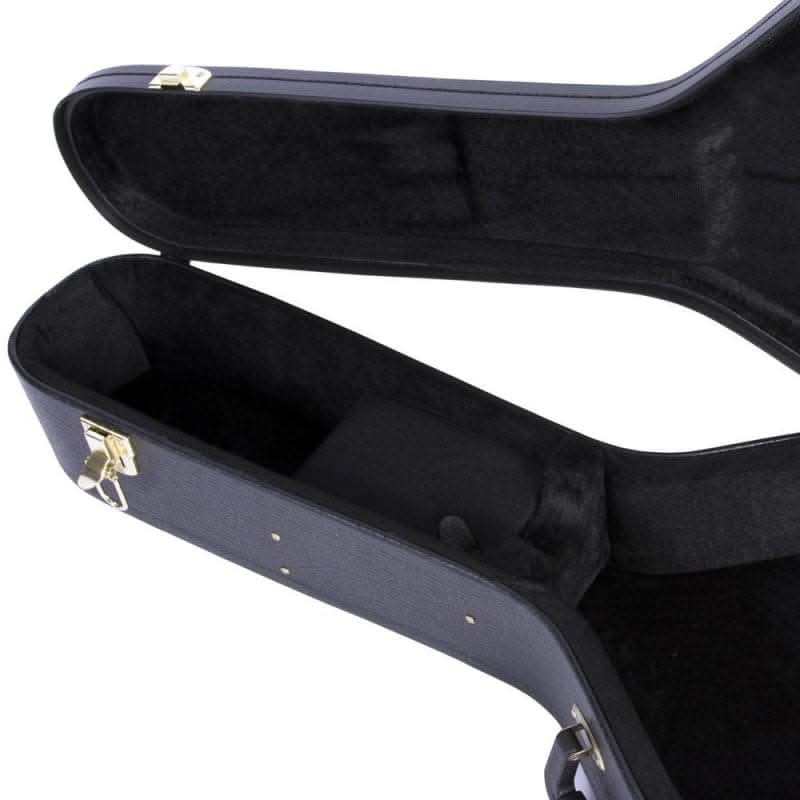On Stage Hardshell Shallow-Body Acoustic Guitar Case On Stage Hard Cases