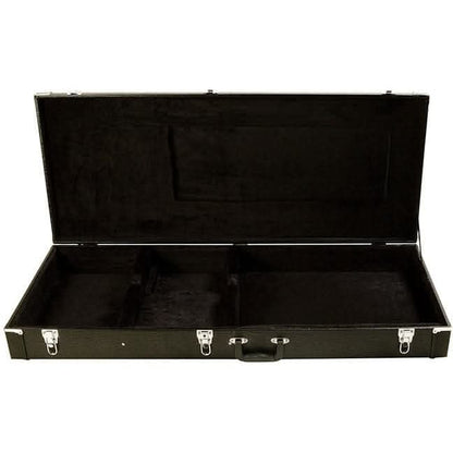 On Stage Oblong V-Style Guitar Hardcase in Black On Stage Hard Cases