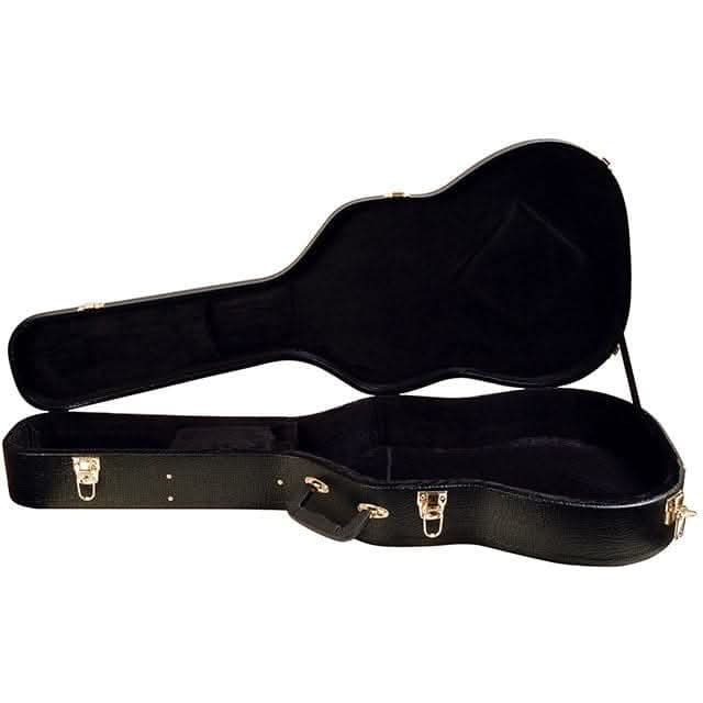 On Stage Shaped 335 Style Guitar Hardcase in Black On Stage Hard Cases