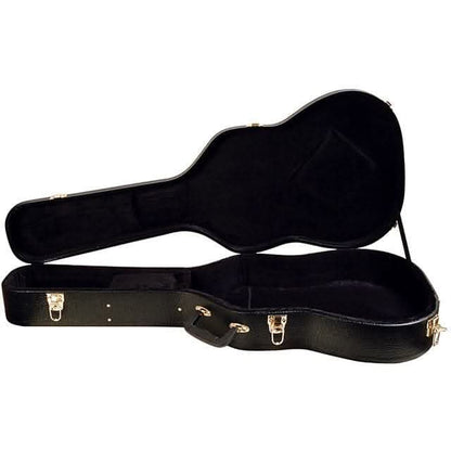 On Stage Shaped 335 Style Guitar Hardcase in Black On Stage Hard Cases