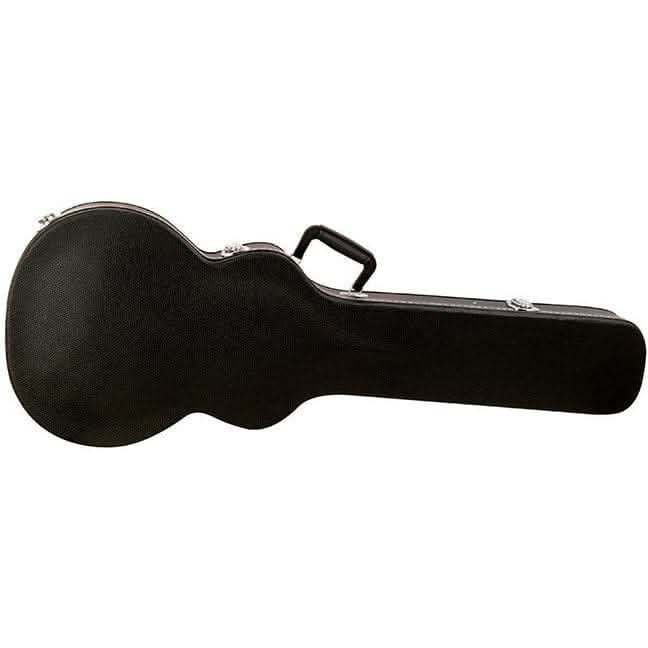 On Stage Shaped LP Style Guitar Hardcase in Black On Stage Hard Cases