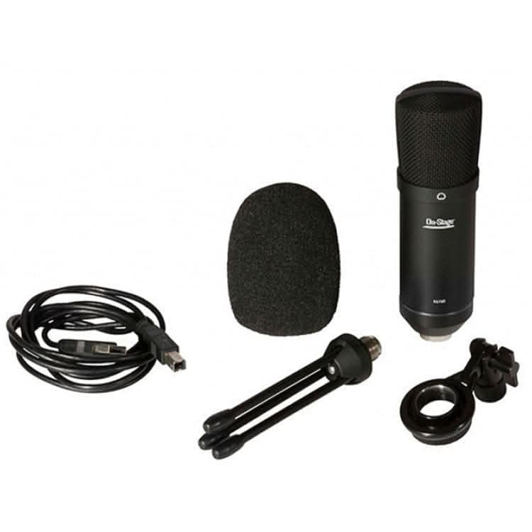 On Stage AS700 USB Large-Diaphragm Condenser Microphone On Stage Microphone